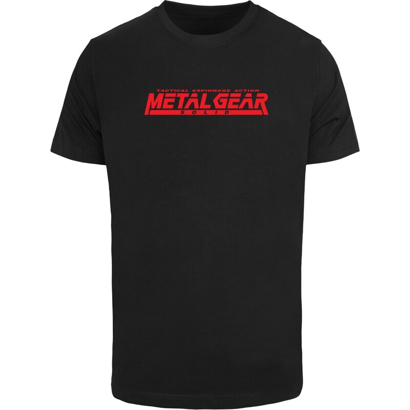 Merchcode Mens T-shirt with Metal Gear Solid logo black 58481377