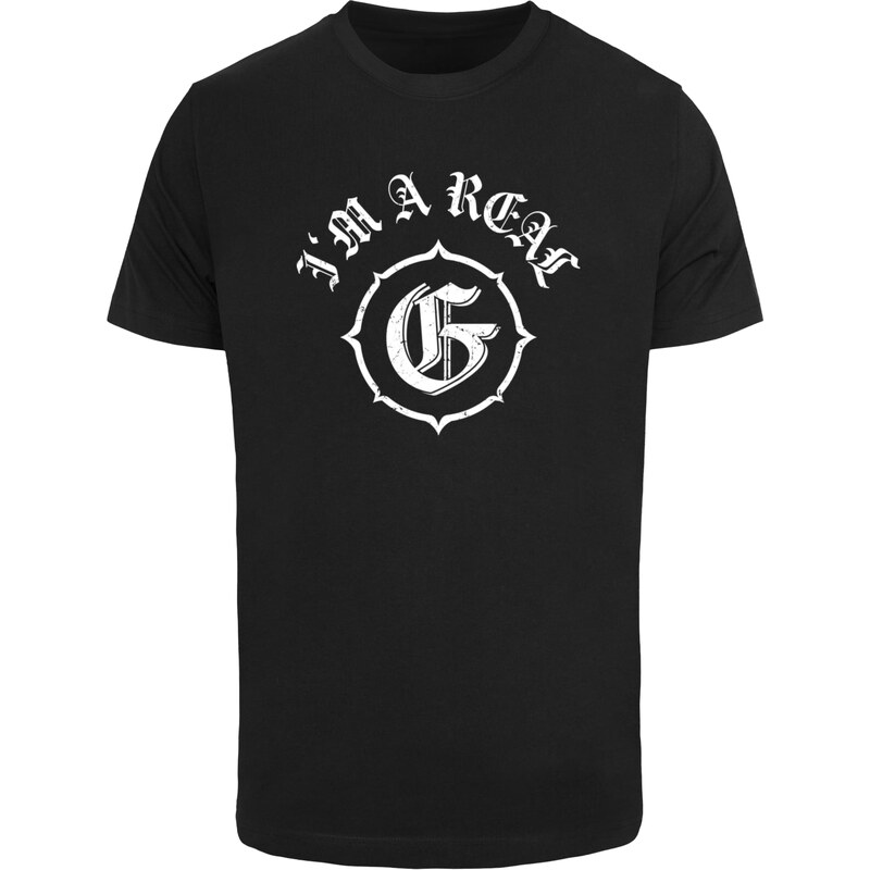 Mister Tee Mens T-shirt Real G black 58481512
