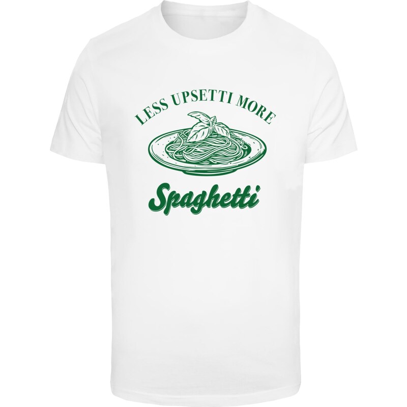 Mister Tee Mens T-shirt Upsetti Spaghetti white 58481521