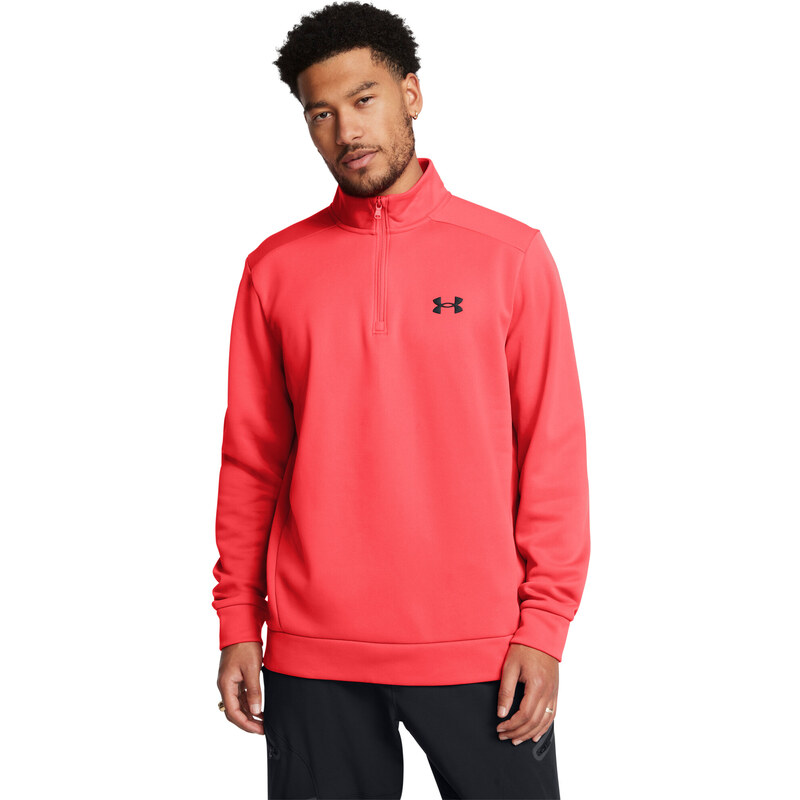 Under Armour UA Armour Fleece 1/4 Zip-RED 64782624