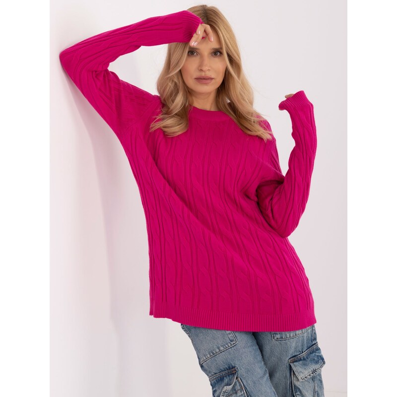 Wool Fashion Italia Sweater-AT-SW-2343.88-fuchsia 64687595