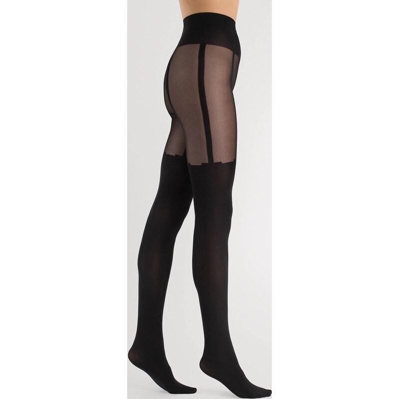 Vzorované silonky Fiore Milla 40 den 43016967