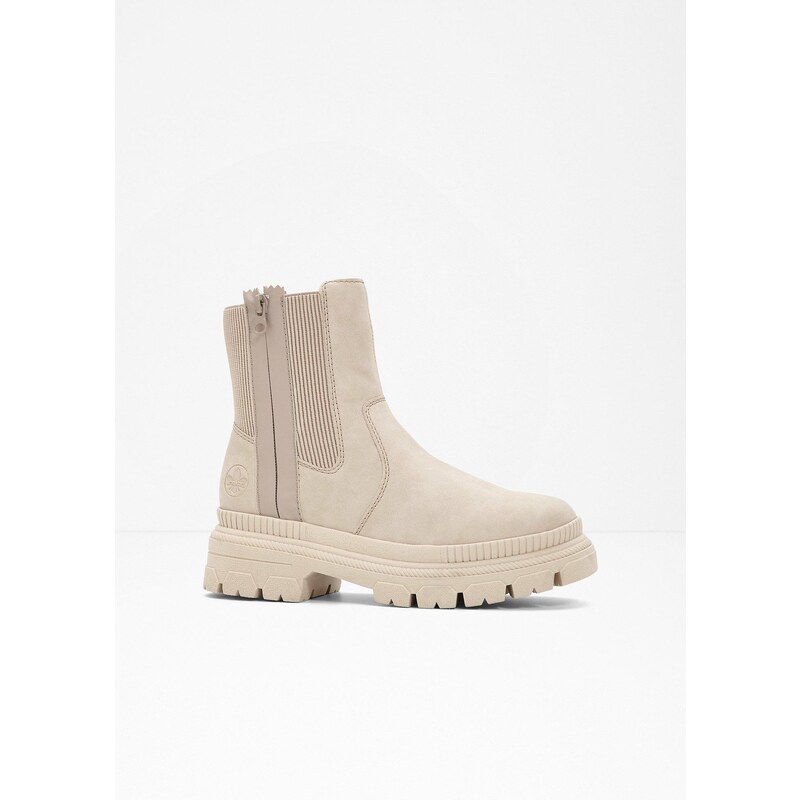 bonprix Čižmy Rieker, farba béžová 58487232