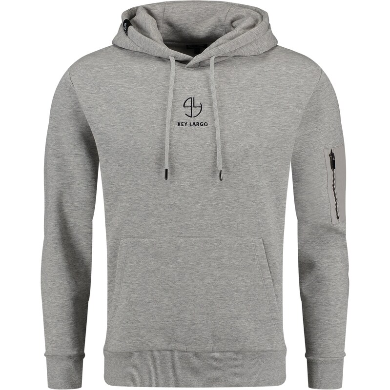 Key Largo Mikina KLMEMBERSHIP sivá / čierna 58490296