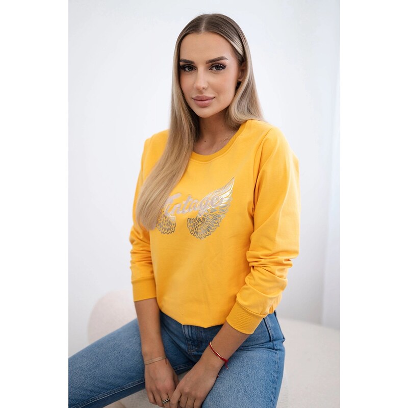 Mikina s potlačou Vintag 66178300