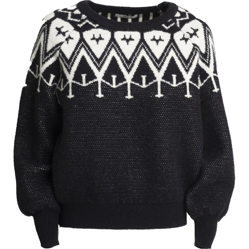 Influencer Sveter čierna / biela 58489811