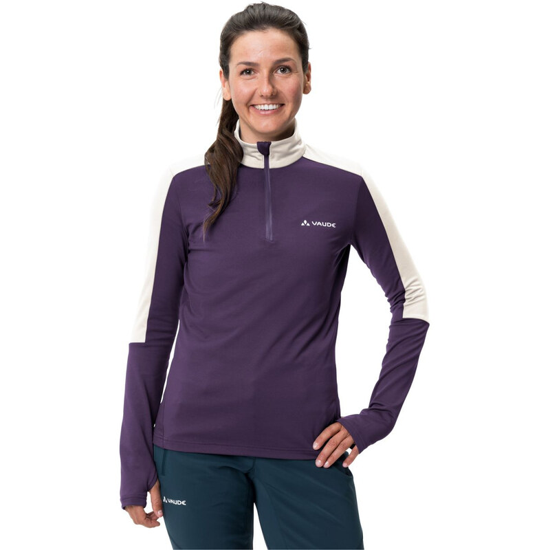 Vaude Livigno Halfzip II pulóver, dámsky, fialová 58491619