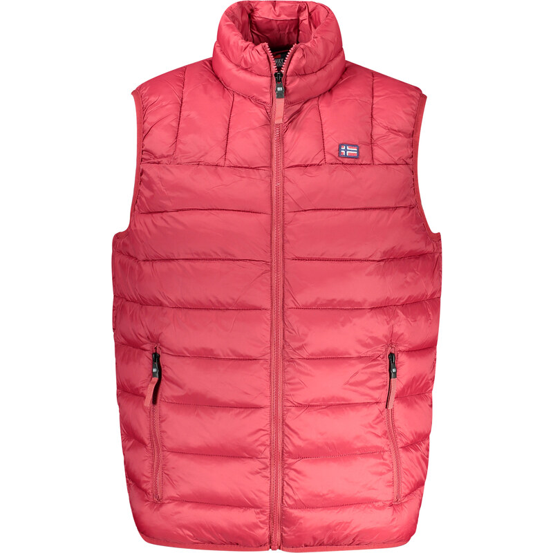 Červená pánska vesta NORWAY 1963 64707382