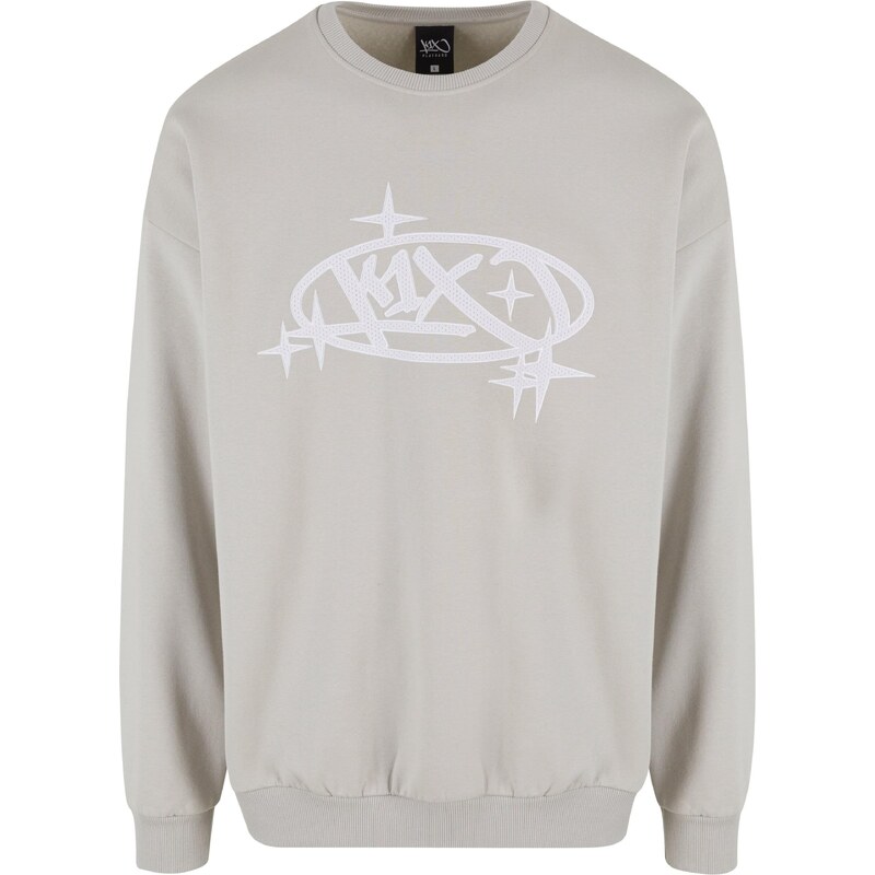 K1X Mikina svetlosivá / biela 65873835