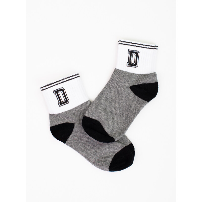 Childrens socks Shelvt gray with asterisk 50526209