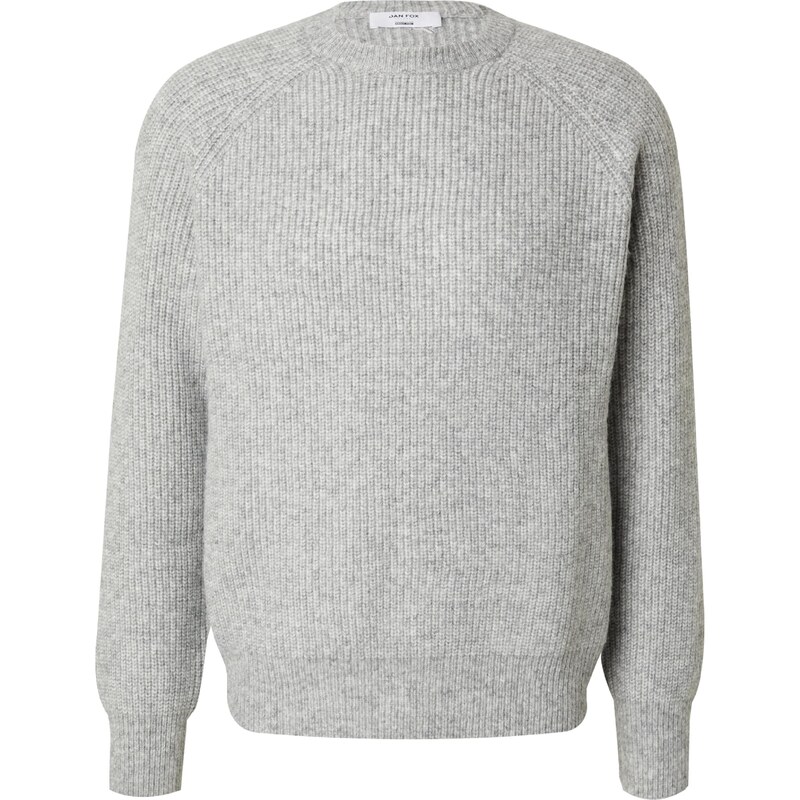DAN FOX APPAREL Sveter Michael sivá melírovaná 58501362