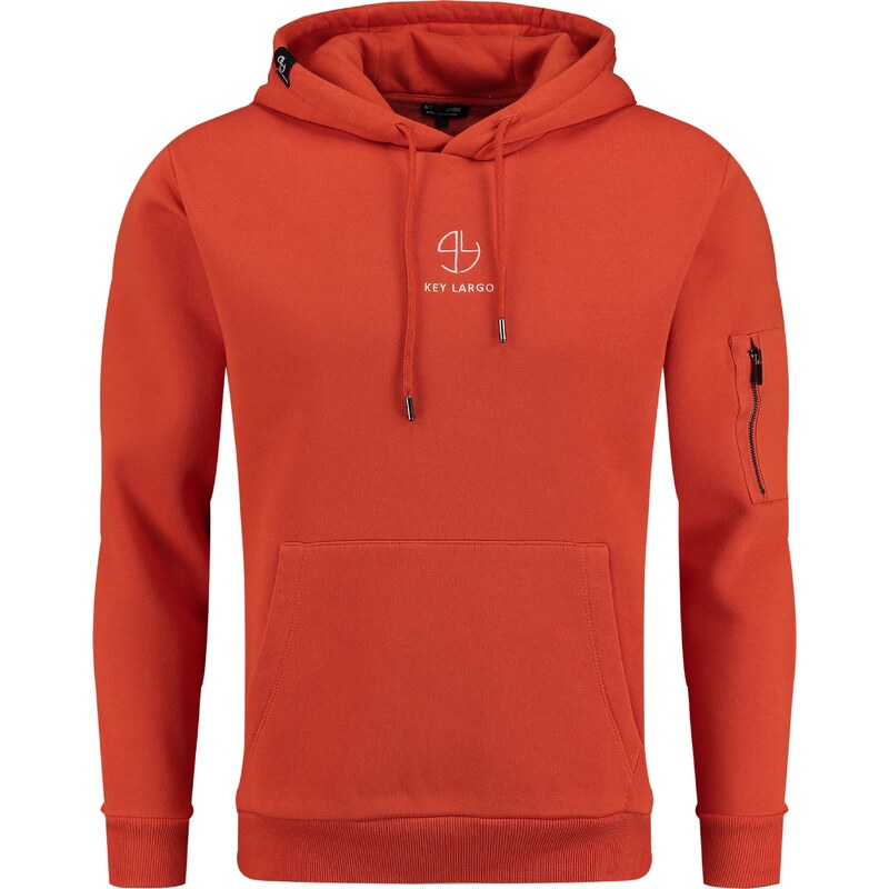 Key Largo Mikina MEMBERSHIP oranžová / biela 58501368