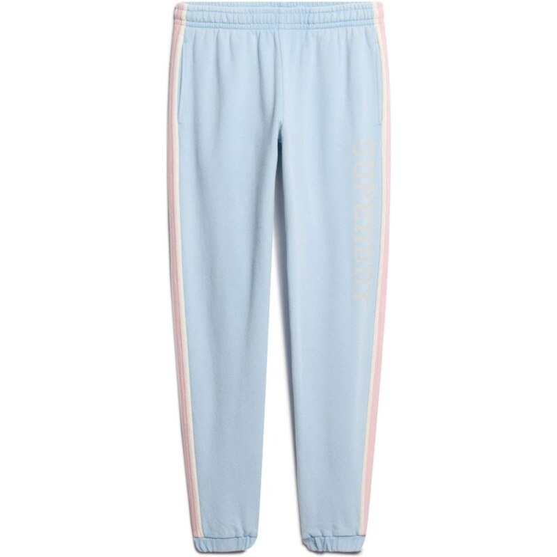 Superdry & Co Nohavice svetlomodrá / sivá / ružová / biela 65871937