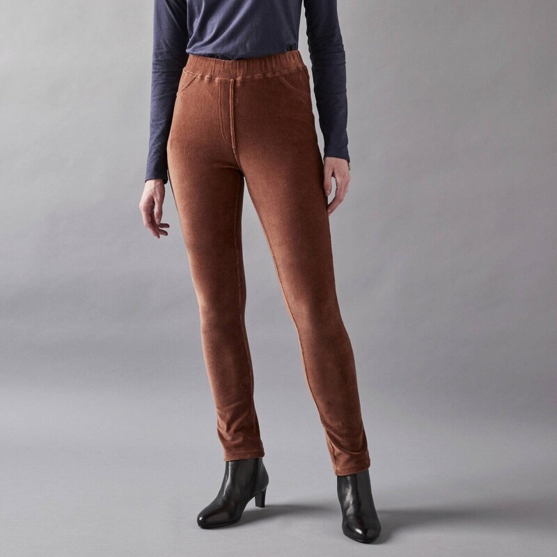 Úzke menčestrové džegíny papriková 044 Blancheporte 58509318