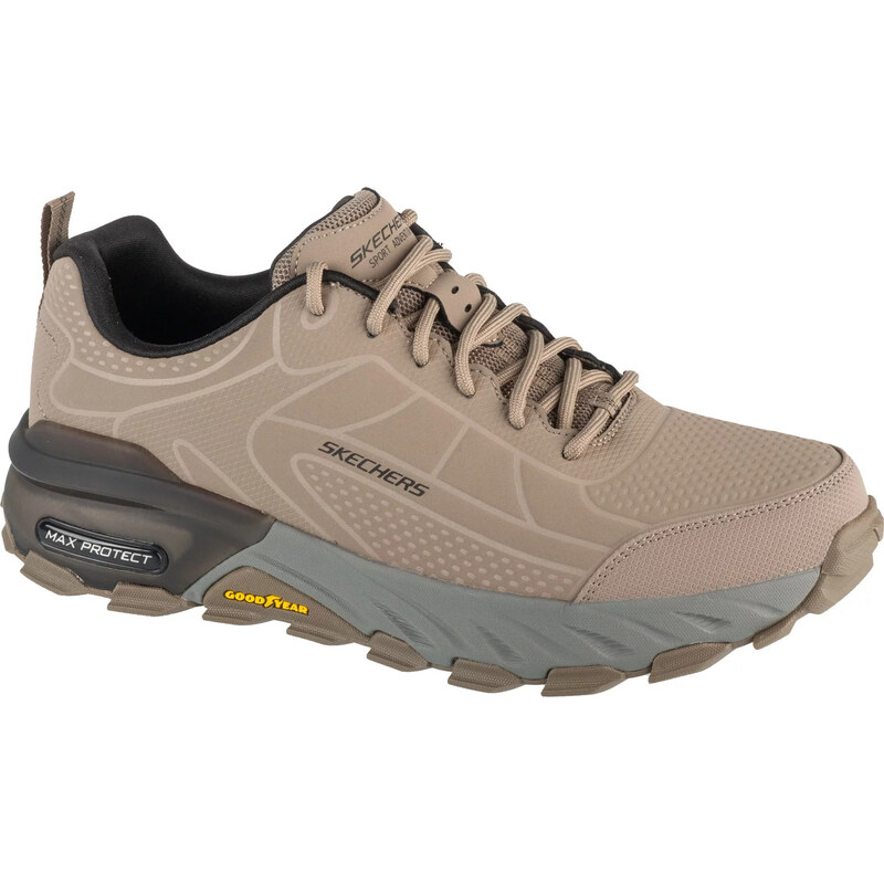 Béžové pánske tenisky Skechers Max Protect - Irongu Patice 237672-TPBK 58509807