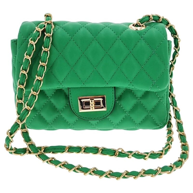 Turbo Bags Trendová dámska malá kabelka zelená OH887 58511154