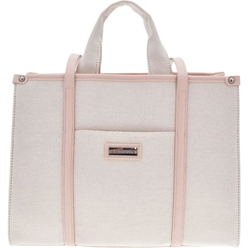 TORRENTE Luxusný dámsky shopper ružový ZCFTM 58511156