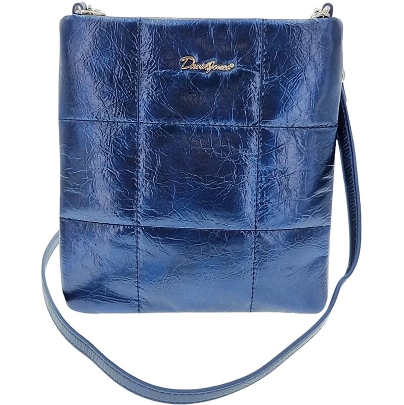 DAVID JONES Moderná dámska malá kabelka tmavomodrá 5LOB8 58511175