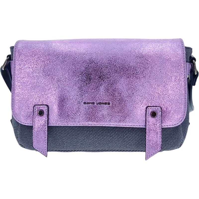 DAVID JONES Originálna dámska malá kabelka fialová 5THXL 58511211