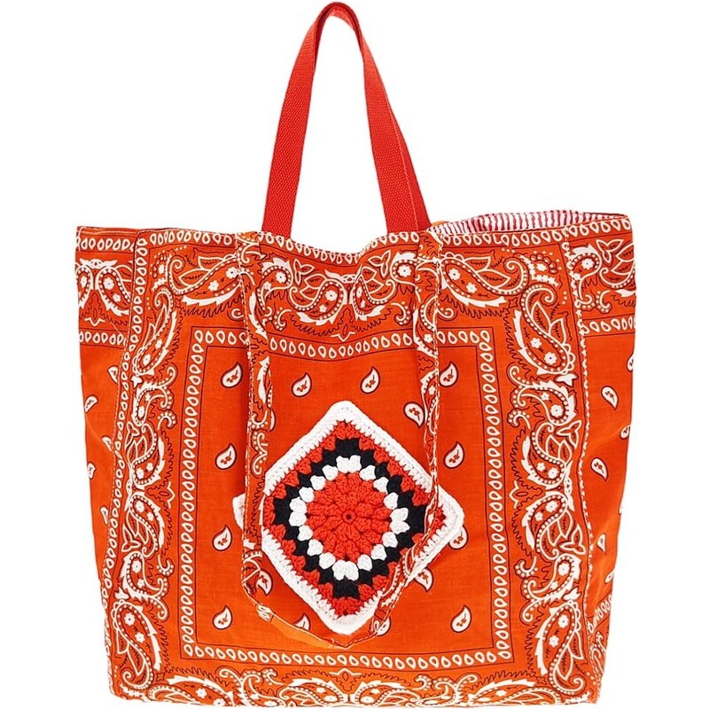 PHIL Luxusný oranžový dámsky shopper 971EX 58511261