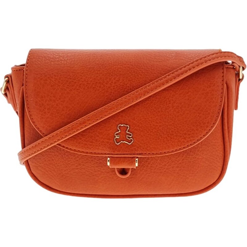 LULU CASTAGNETTE Originálna oranžová dámska malá kabelka SSU47 58511270