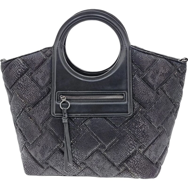 MARIA C Moderná dámska nákupná taška čierna RTERH 58511280