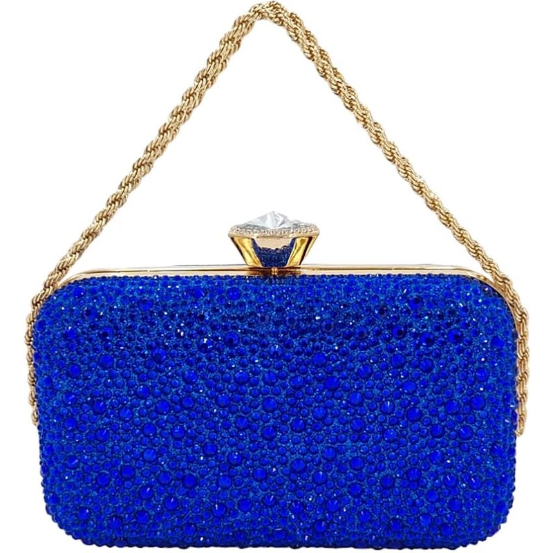 TOM&EVA Pohodlná dámska kabelka kráľovská modrá 9W828 58511342