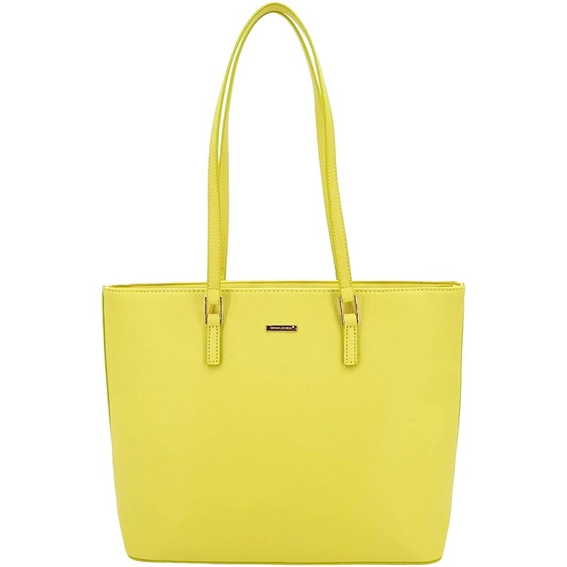 DAVID JONES Luxusný dámsky shopper žltý WCRMY 58511349