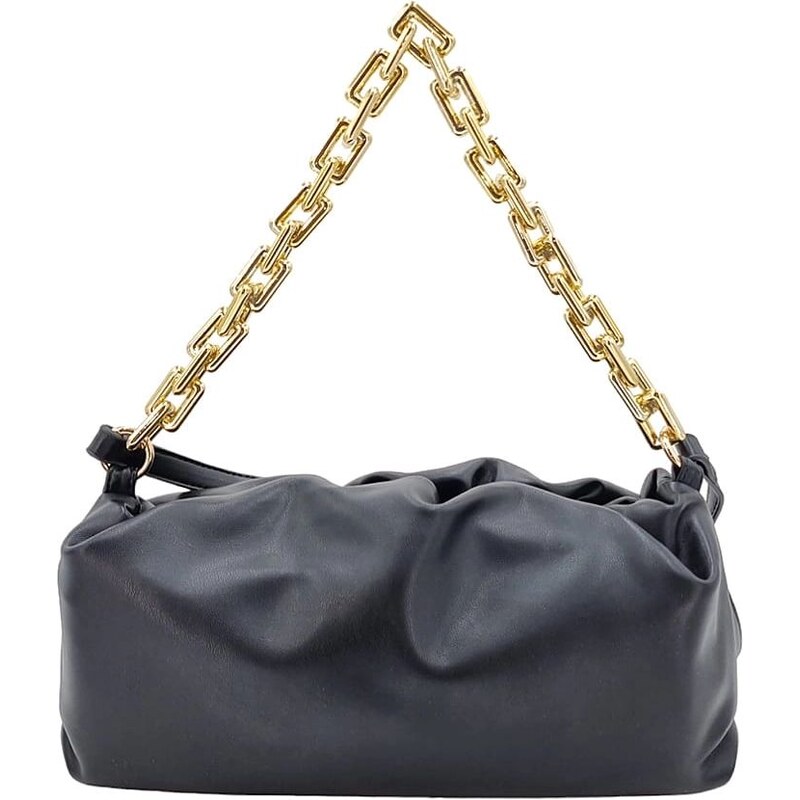 GALLANTRY Luxusná čierna dámska malá kabelka 60KNP 58511404