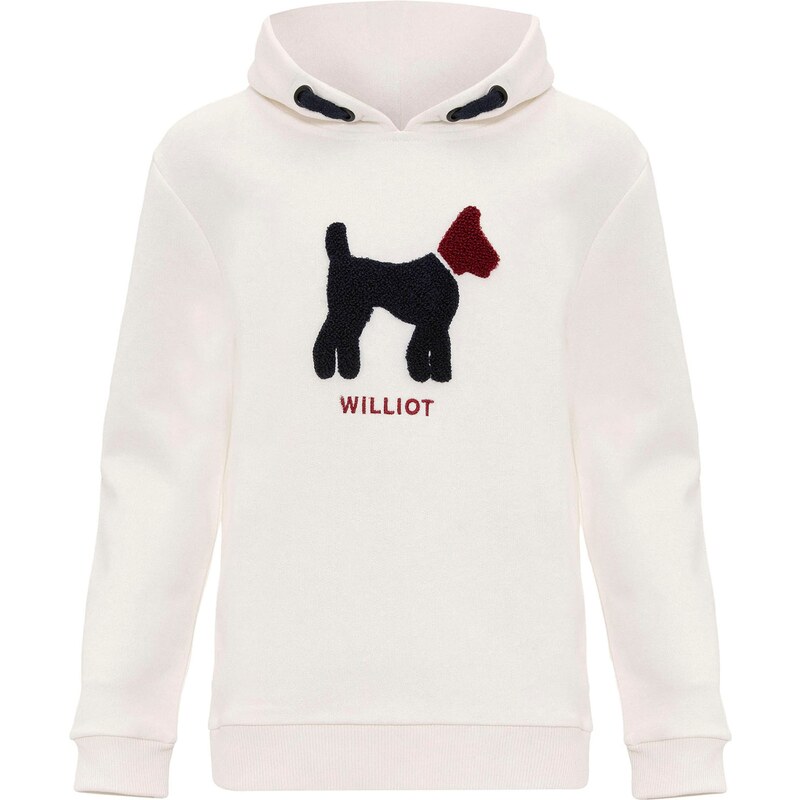 Williot Mikina nebielená / červená / čierna 60683382