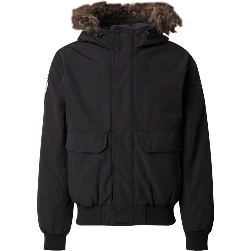Superdry & Co Prechodná bunda Everest čierna 60428585