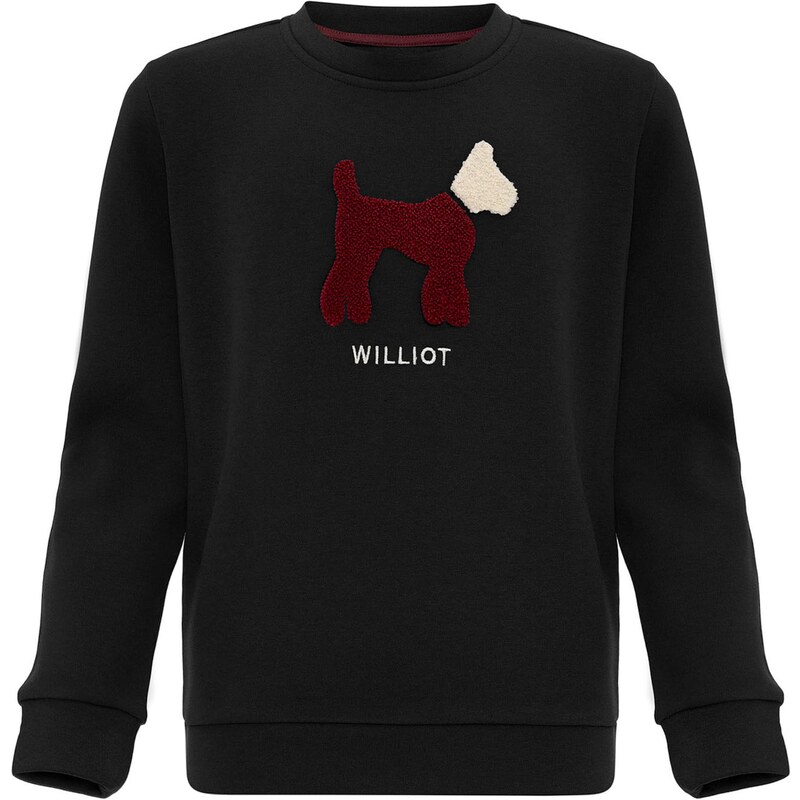 Williot Mikina červená / čierna / biela 59666339
