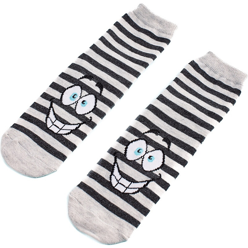 Shelvt Striped Socks Smile 50534968