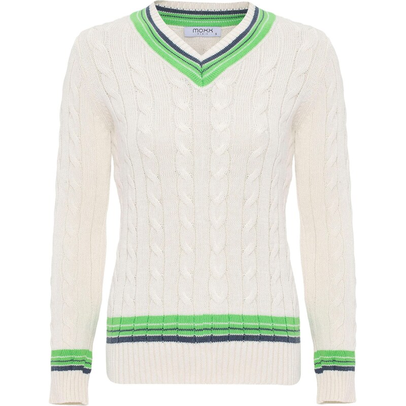 Moxx Paris Sveter nebielená / námornícka modrá / zelená 62053052