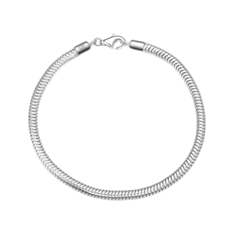 MAJYA Strieborný náramok TULIO 19 cm | šírka 3 mm 11289 64582246