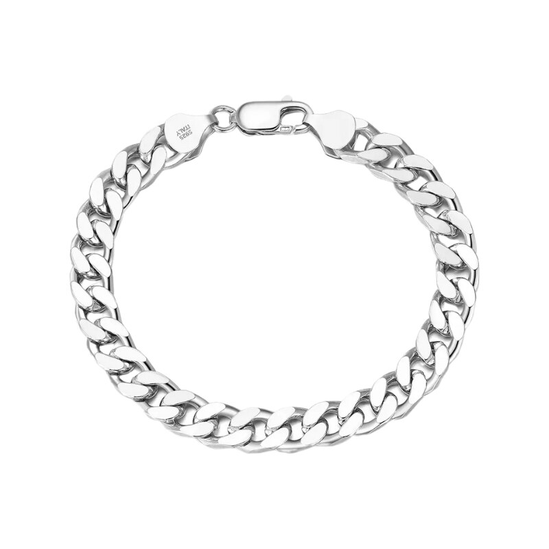 MAJYA Strieborný náramok LUCAS 22 cm | šírka 7 mm 11236 64582252