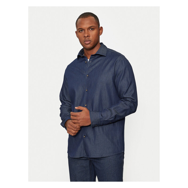 džínsová košeľa Selected Homme 59018698