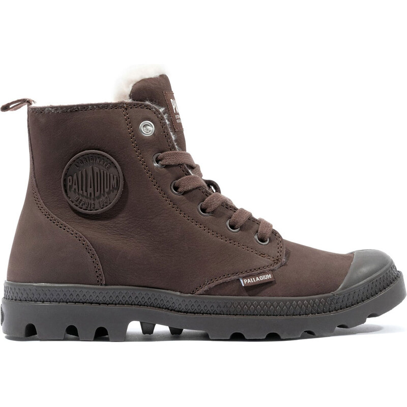 Palladium Pampa Hi Zip Wl Dark Cocoa - Dámske - Tenisky Palladium - 66359227