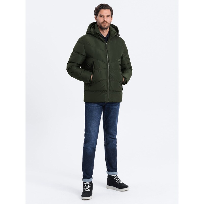 Pánska bunda Ombre 34990321