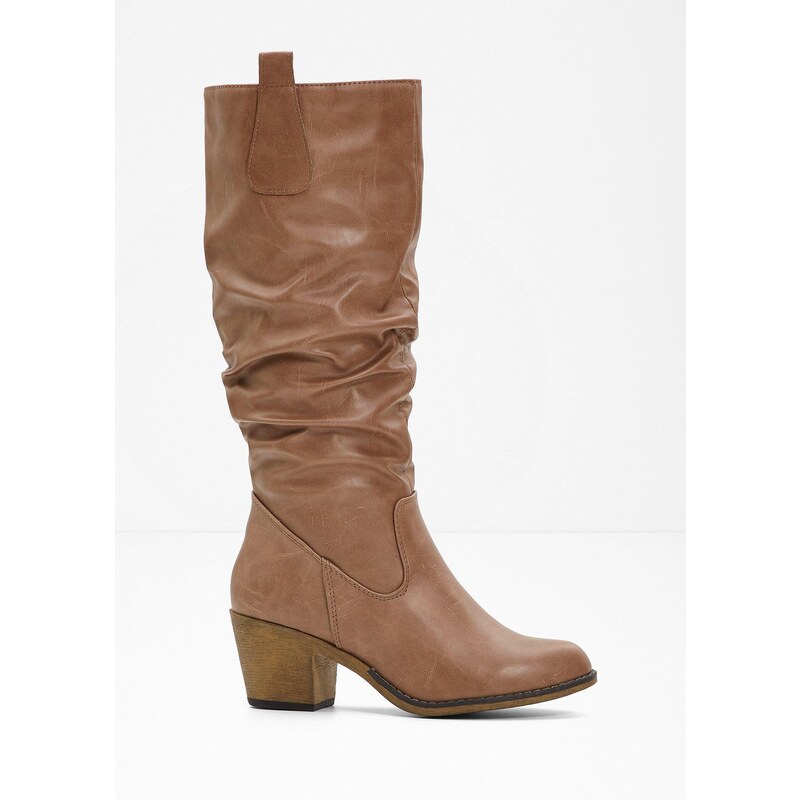 bonprix Čižmy, farba hnedá 44789316