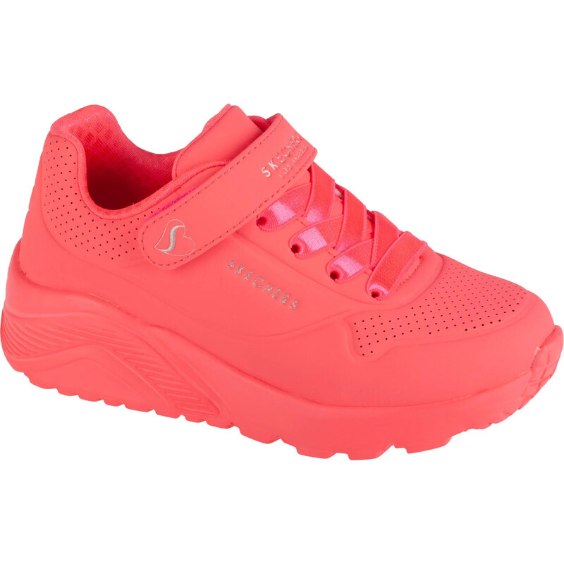 Broskyňové dievčenské tenisky Skechers Uno Lite 310451L-NPCL 59057416