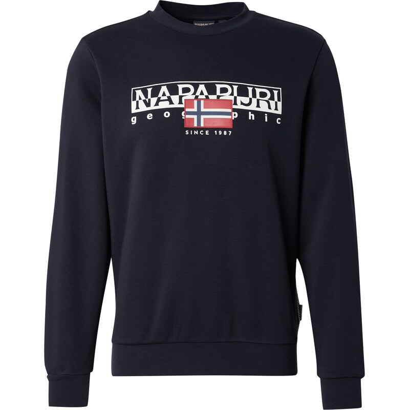 NAPAPIJRI Mikina B-Aylmer C Wint tmavomodrá / červená / čierna / biela 59061274