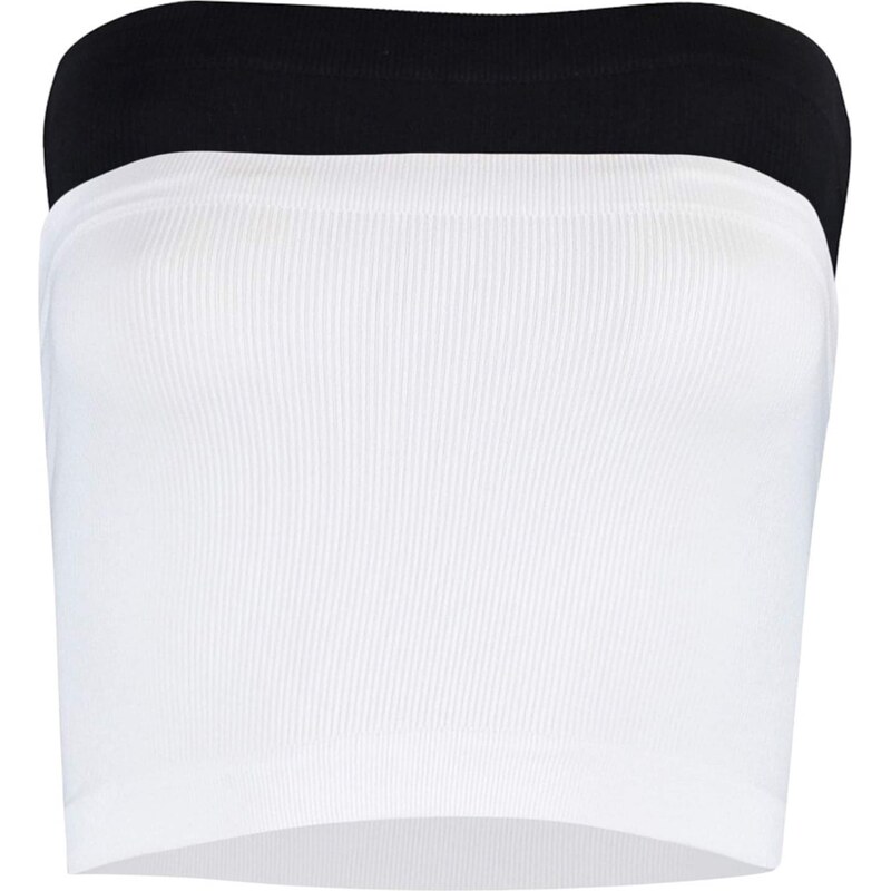 Trendyol Podprsenka čierna / biela 67801290