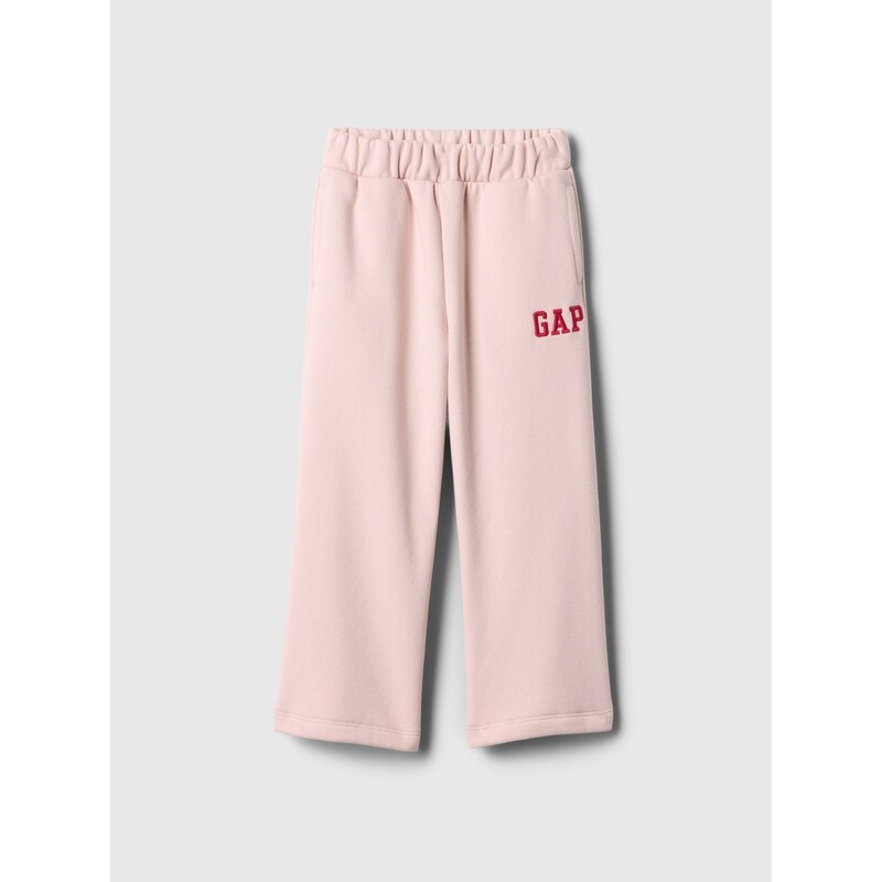 GAP Baby wide sweatpants with logo - Girls 60750421