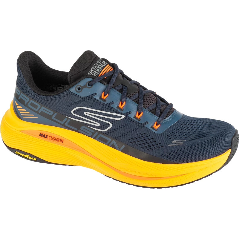 Tmavomodré pánske bežecké tenisky Skechers Max Cushioning Propulsion 67233926