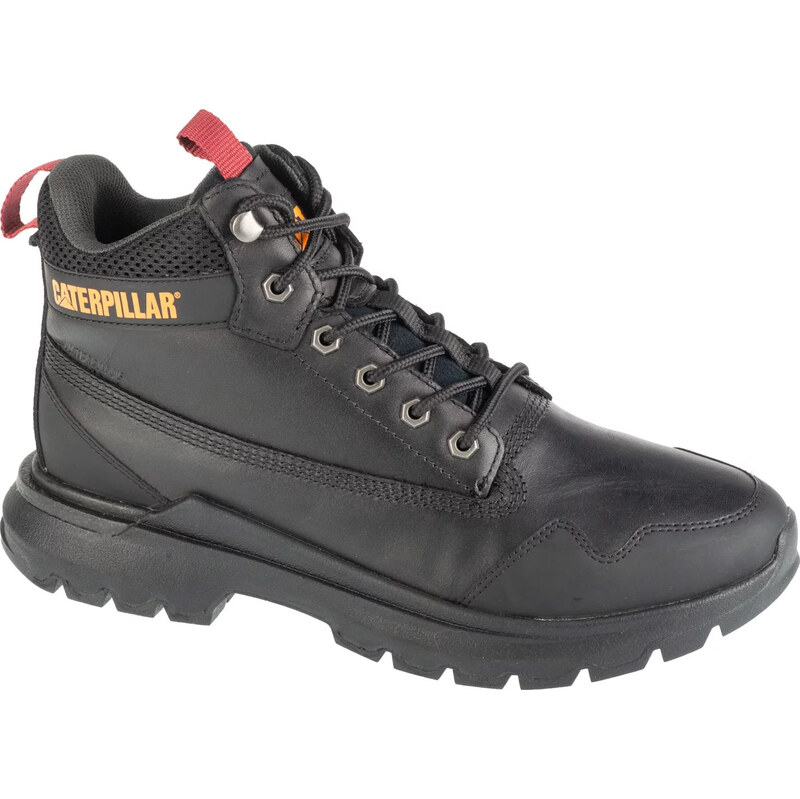 Čierne pánske kožené členkové topánky Caterpillar Colorado Sneaker WP 59068991