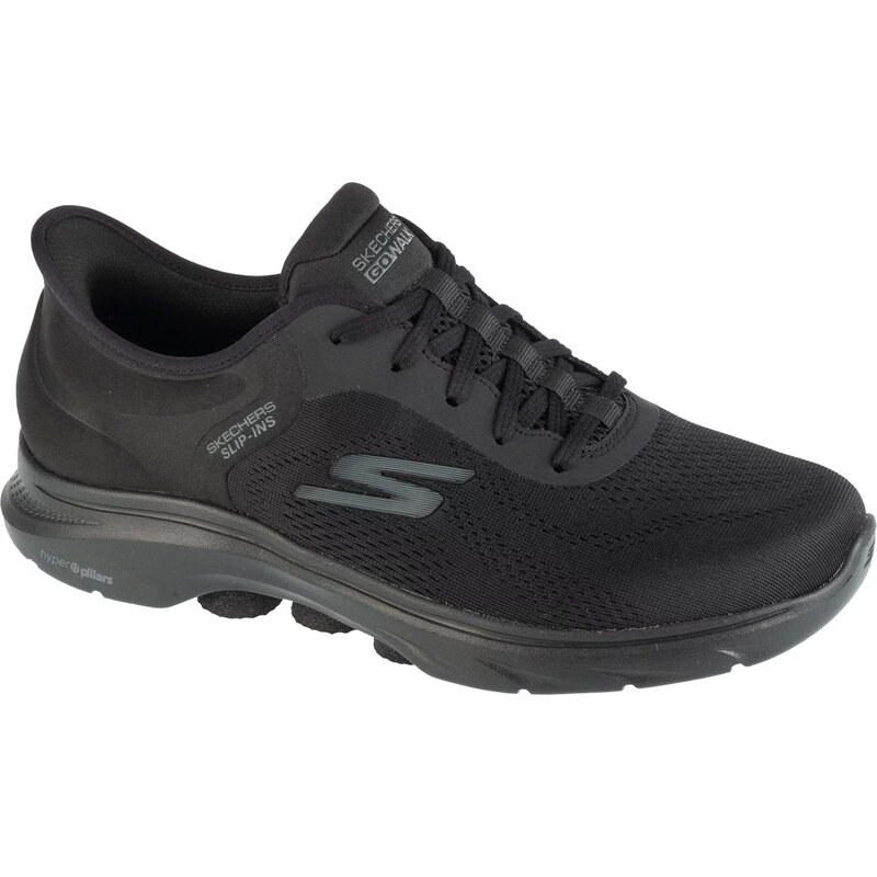 Čierne pánske športové tenisky Skechers Go Walk 7 - Valin 216550-BBK 59069004