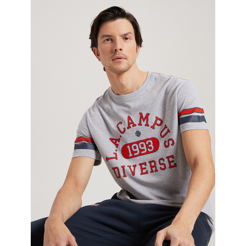 Diverse Mens printed T-shirt LA CAMPUS 01 50509338