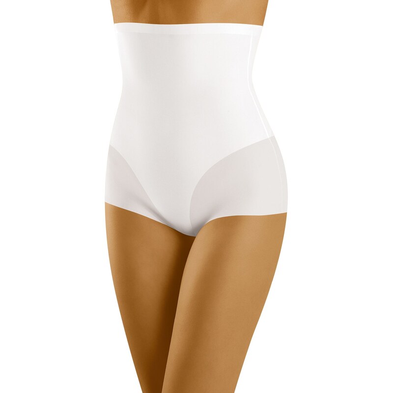 Wol-Bar Sťahovacie nohavičky vysoké strihané laserom Modifica biele, 20151112