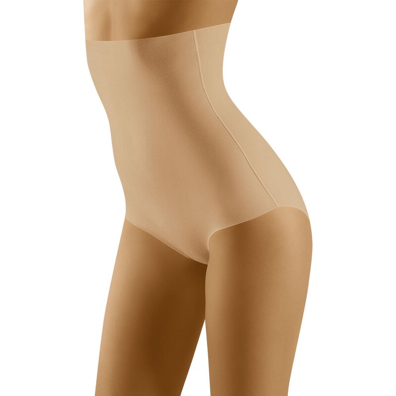 Wol-Bar Vysoké sťahovacie nohavičky strihané laserom Supressa béžové, 20151138